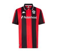 Maillot Kombat Home OGC Nice Rouge Enfant (FR/ES, Âge, 10 Ans, Taille Normale, Rouge)