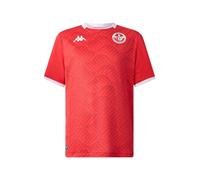 Maillot Kombat Home Tunisie Football Officiel Rouge Homme (FR/ES, Alpha/Lettres, XXL, Taille Normale, Taille Normale)
