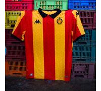 Kappa Maillot Kombat Home Espérance Tunis Rouge Homme Football Officiel (FR/ES, Alpha/Lettres, M, Taille Normale, Taille Normale)