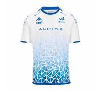 Maillot Kombat - KAPPA - Barcelone BWT Alpine F1 Team 2024 - Garçon - Manches courtes - Respirant 6 ans