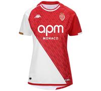 Kappa - Maillot Kombat Lady AS Monaco Home 23/24 pour Femme - Rouge - Taille L