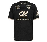 Maillot Kombat Third Clermont Foot 63 26/27 Gris Enfant Gris 10Y