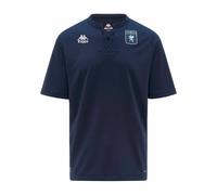Kappa Kombat 2026 Third Genoa T-shirt pour homme en polyester recyclé, Bleu foncé, Small