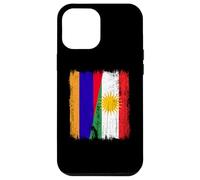Maillot kurde d'Arménie avec Demi-Drapeau du Kurdistan Coque pour iPhone 12 Pro Max