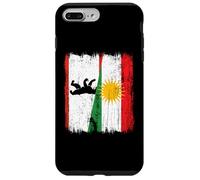 Maillot kurde de Berlin avec Demi-Drapeau de la Capitale Allemande Coque pour iPhone 7 Plus/8 Plus