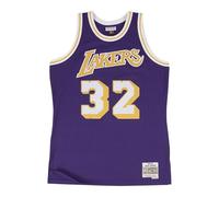 Mitchell & Ness NBA SWINGMAN ROAD JERSEY LOS ANGELES LAKERS 1984 MAGIC JOHNSON #32 men Jerseys purple taille: XXL