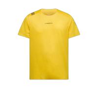 La Sportiva T-shirt de running Pure T-Shirt léger et respirant Jaune/Noir Homme M