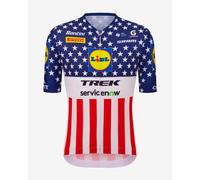 Maillot Lidl-Trek 2026 Champion national des États-Unis manches courtes - Coupe Classique - XL