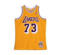 Maillot - Los Angeles Lakers - Dennis Rodman - 1998 - 100% Polyester - Sans manche - Jaune M