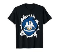 Maillot Louisiane, Cadeau Louisianien ou Cajun, Drapeau de l'État de la Maison T-Shirt