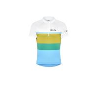 Maillot M/C Anatomic K pour Enfant Blanc/Bleu Ciel Taille 2