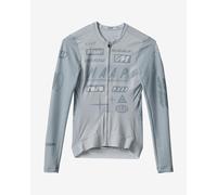 Maillot MAAP Drome Pro Air 3.0 manches longues gris glace femme - S