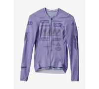 Maillot MAAP Drome Pro Air 3.0 manches longues violet femme - S
