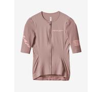 Maillot MAAP Emerge manches courtes brun rosé femme - XL
