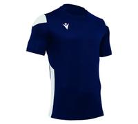 Macron Polis Short Sleeve T-shirt Bleu M