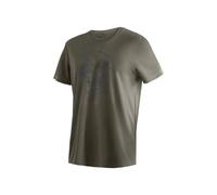 Maier Sports Dieter Print Short Sleeve T-shirt Vert S Homme