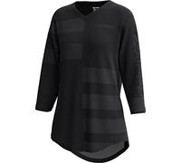 Maillot malicieux pour femme Rayures fendues Noir L