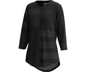 Maillot malicieux pour femme Rayures fendues Noir L