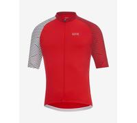 Maillot manche courte GOREWEAR C5 Optiline rouge blanc - XXL