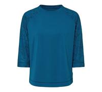Vaude Neyland Ii 3/4 Sleeve T-shirt Bleu 36 Femme