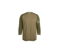 Maillot manches 3 4 rapha trail khaki