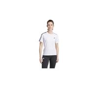 Adidas Own The Run 3 Stripes Short Sleeve T-shirt Blanc M Femme