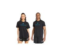 Maillot manches courtes adidas performance follow the line noir unisexe