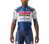 Maillot manches courtes Aero Race 6.1 SOUDAL QUICK-STEP 2023 blanc