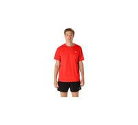 Maillot manches courtes asics core rouge homme