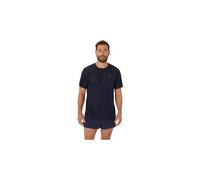 Maillot manches courtes asics metarun bleu homme