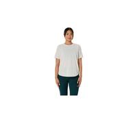 Asics Road Short Sleeve T-shirt Gris L Femme