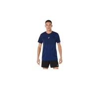 Maillot manches courtes asics road seamless bleu homme