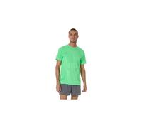 Maillot manches courtes asics road seamless vert homme