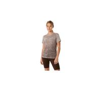 Maillot manches courtes asics seamless marron femme