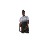 T-shirt ASICS Performance manche courte gris blanc noir - XL