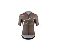 Maillot manches courtes assos equipe r s11 we are the a marron homme