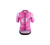 Maillot manches courtes assos mille gt s11 evo team ef pro cycling rose homme