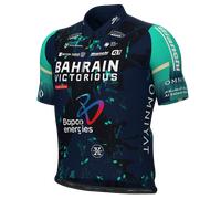 Ale Prime Bahrain Victorious Short Sleeve Jersey Bleu S Homme