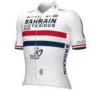 Maillot manches courtes BAHRAIN - VICTORIOUS Champion britannique 2024 bleu/rouge 3XL