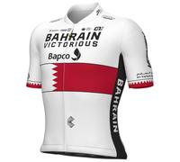 Maillot manches courtes BAHRAIN - VICTORIOUS Champion du Bahreïn 2023 blanc 2XL
