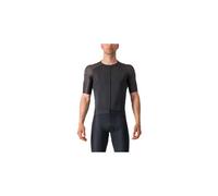 Maillot Castelli Aero Race 7.0 Rosso Corsa manche courte noir clair - XL