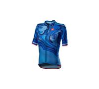 Maillot manches courtes castelli climber s 2 0 w bleu