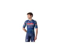 Maillot Soudal Quick-Step 2026 Climber's A/C manches courtes bleu citron vert - XL