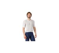 Maillot manches courtes castelli espresso 2 blanc homme
