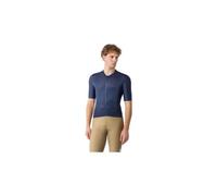 Maillot manches courtes castelli espresso 2 bleu homme