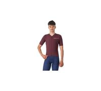 Maillot manches courtes castelli premio evo bordeaux