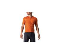 Maillot manches courtes castelli unlimited allroad orange