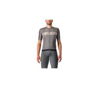 Maillot manches courtes castelli unlimited endurance gris