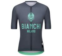 Santini Bianchi Milano Classic 2025 Short Sleeve Jersey Bleu S Homme Grey