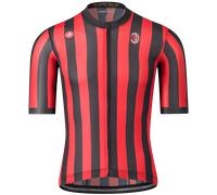 Castelli Competizione 3 Ac Milan Short Sleeve Jersey Orange M Homme Red / Black